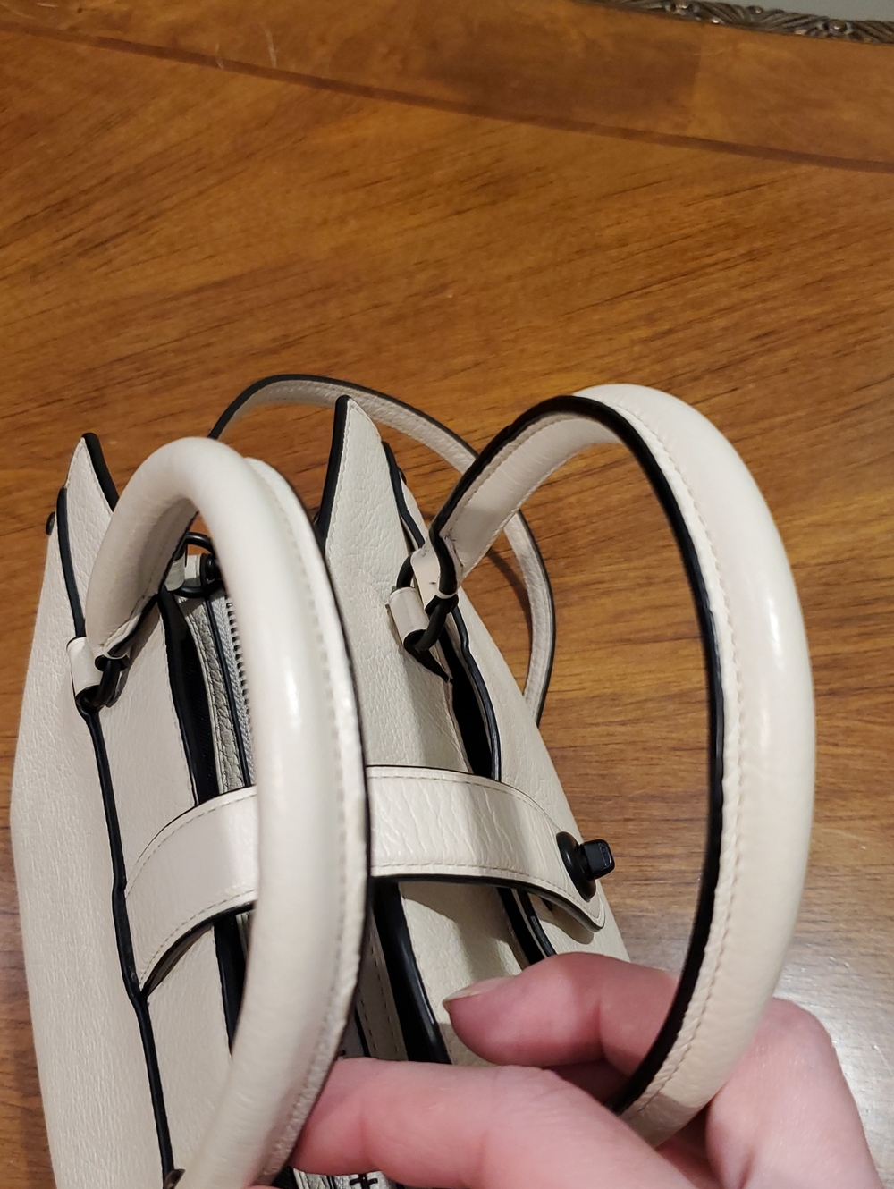 Coach Mini Mercer Bag Chalk White - Picture 13 of 16